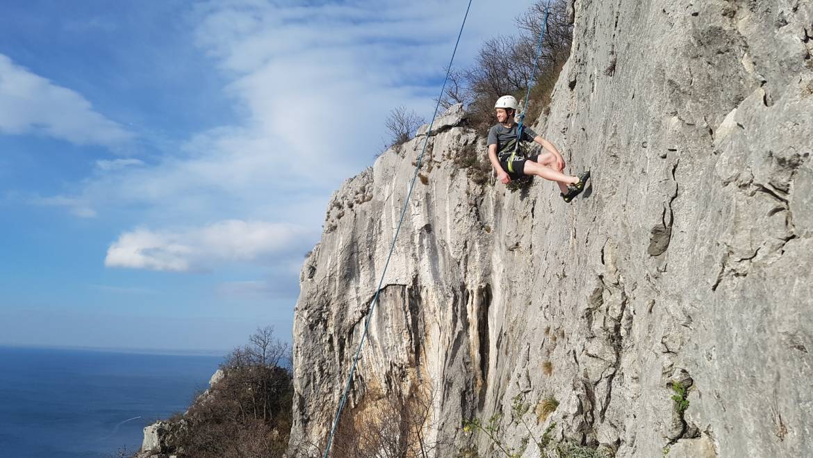 Plezali smo na Napoleonici in v PCL-ju